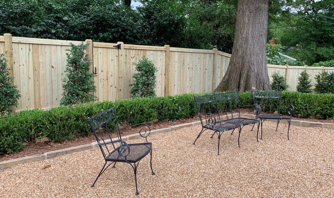 Wood fencing style inspiration